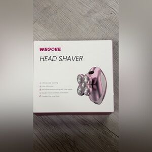 WEQOEE Pink Head Shaver
